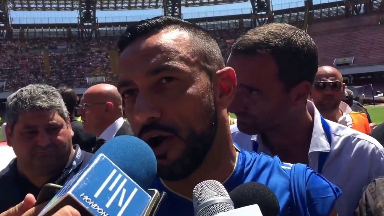 Partita del Sole, Fabio Quagliarella: "Cori anti-Napoli? Ho detto una cosa a Insigne dopo il gol" - YouTube CalcioNapoli24