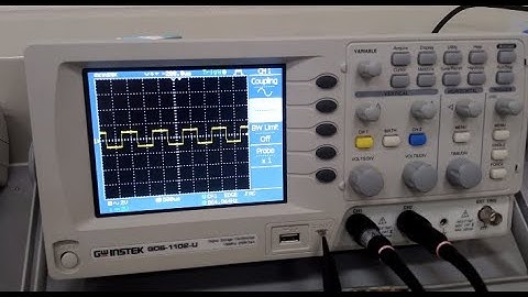 Hướng dẫn sử dụng máy hiện sóng oscilloscope
