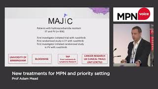New treatments for MPN and priority setting