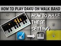 how to play Daku song 😈 | how to make these setting | 😱 easy to learn