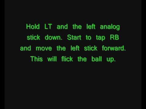 FIFA 09 Chest Flick Tutorial Xbox 360