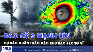 Vừa vào vịnh Bắc Bộ, bão số 3 Wipha mạnh trở lại cấp 10, giật cấp 12, cảnh báo lũ quét nguy hiểm