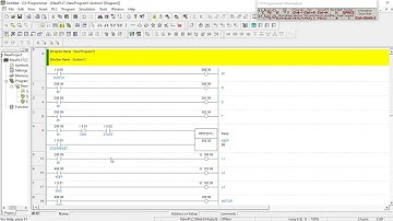 Simulasi Sederhana Keep Instruction Pada PLC Omron Menggunakan CX-Designer dan CX-Programmer