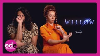 Amar Chadha-Patel Almost Took Erin Kellyman's EYE OUT Filming Willow!