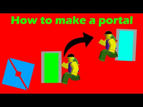 ROBLOX Studio | How to make a working portal