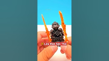 Lắp Ghép Siêu Robot Lego Lửa Đen Sát Thủ  #lego  #dochoi #robot