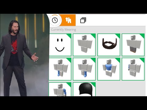 Making Keanu Reeves A Roblox Account Youtube - roblox keanu reeves