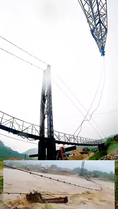 Likabali  Hanging Bridge  🌉 😔@Shyamal Vlog