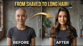 Hair Growth Time-lapse - 2 Years #timelapse #hairgrowth #viral #foryou