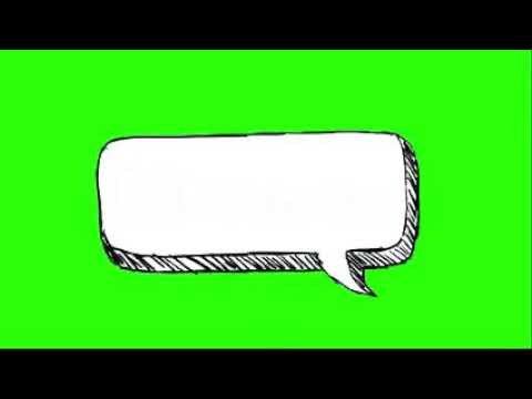 Bubble Text Speech Animation Green Screen Graphics Free - roblox chat bubble green screen