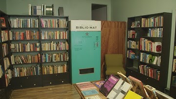 The Biblio-mat: the world’s first randomizing antique book vending machine