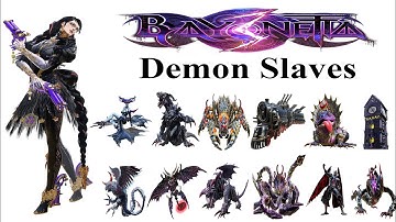 【Bayonetta 3】Bayonetta‘s Moveset Showcase - Part 2 - Torture Attacks & Demon Slaves