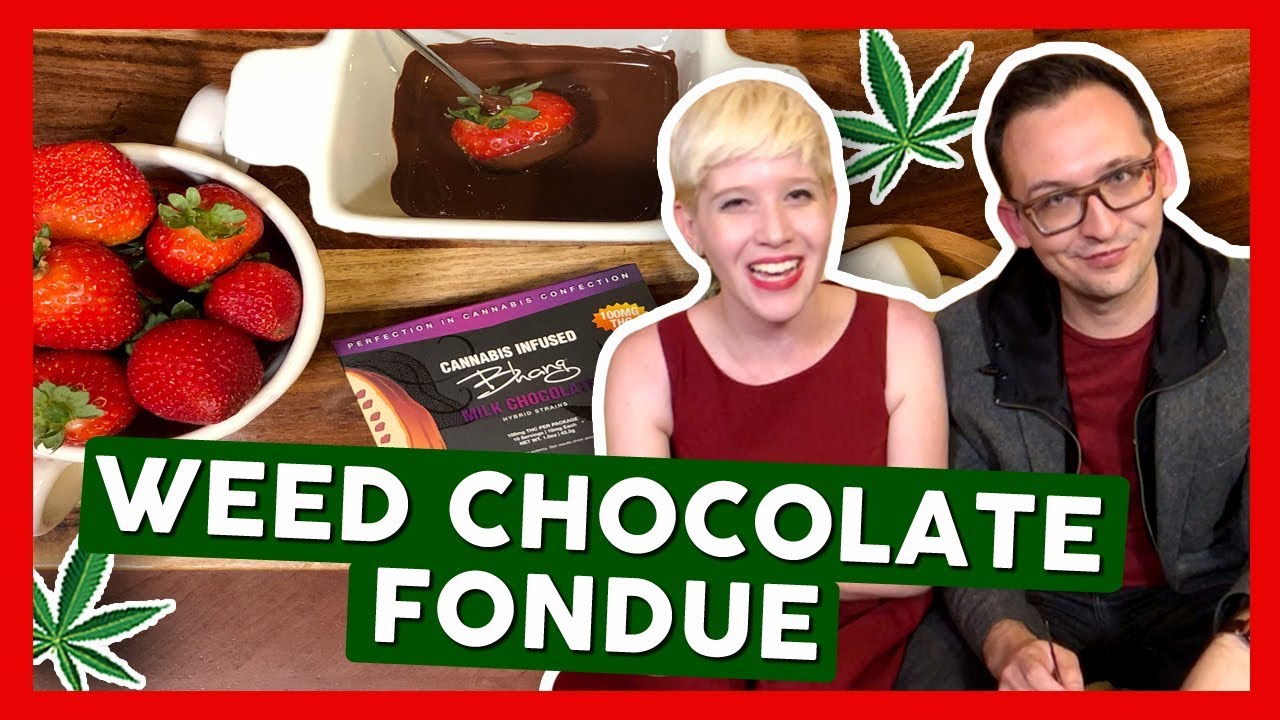 WEED CHOCOLATE FONDUE for Valentine's Day ️ YouTube