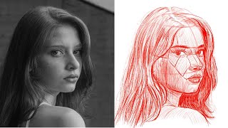 Draw Along with Me | How to Draw a Beautiful Girl