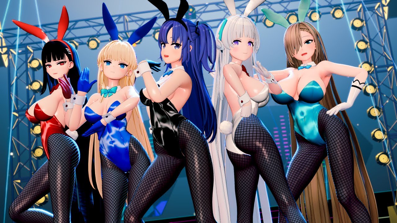 【MMD】LUVORATORRRRRY!【Blue archive (ブルーアーカイブ) ユウカ Yuuka、ノア Noa、トキ Toki、アスナ Asuna、リオ Rio】【Camera DL】