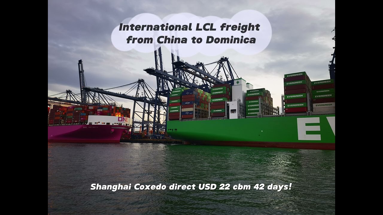 LCL Shipping: China to Dominica Ports