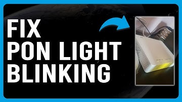 How To Fix PON Light Blinking (Why Is My PON Light Blinking? - Step-By-Step Troubleshoot Guide!)