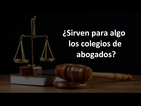 Video: Cómo Unirse Al Colegio De Abogados