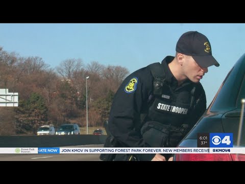 Ride along with Missouri State Highway Patrol down I-70 in St. Louis