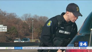 Ride along with Missouri State Highway Patrol down I-70 in St. Louis