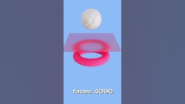 BLENDER CLOTH SIMULATION VS STONE AND TORUS  #blender3d   #blender  #3dart    #clothing