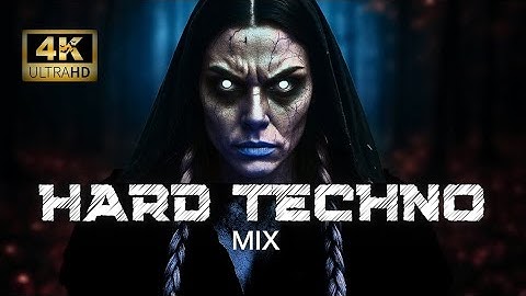 Hard Techno Mix | Dark Rave Energy | Deep Psy Visuals [4K] | ZELTAK, SANTØS,..