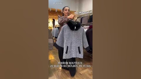 PODİUMA YENİ DAXİL OLAN ZÖVQLÜ JAKET MODELLƏRİNİN TƏQDİMATI! BUYURUN ƏZİZ XANIMLAR!