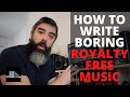 How to write boring stock music and turn them into hits