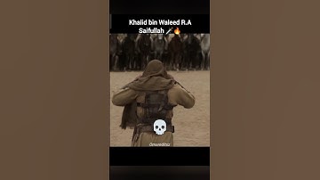 Khalid bin Waleed sword of ALLAH 🔥🗡️ #shorts