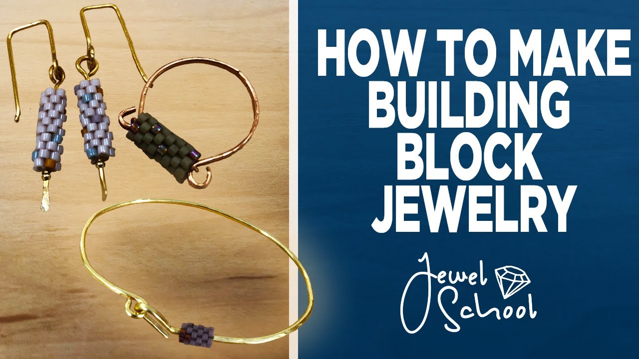 Building Block Inspired Jewelry