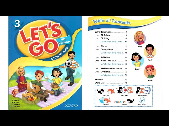 Let's go 3 Unit 3 Places | Student Book 4th Edition - YouTube