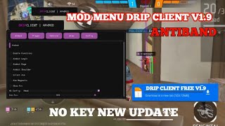 MOD MENU DRIP CLIENT GRATIS V1.9🥶 ANTI BAN ANTI BLACKLIST 🤯 DIRECT LINK 🔗