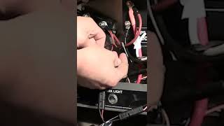 Spreader Work Light & Strobe Light Installation #shorts #snwoex #installation