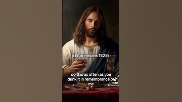 Thumbnail of Divine Remembrance: Jesus' Last Supper Words of Commemoration #jesus #god #bible #jesuschrist #amen
