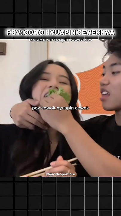 POV: ketika cowok nyuapin ceweknya core😂 relate gak sih🤣 #shorts