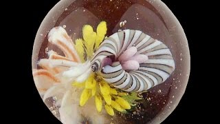 Making an Implosion Marble in Soft Glass