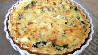 عجينة البريزي بالتفصيل  كيش بالسبناخ  ليلى بن الازهر patte brise quiche a l épinard leilabenlazher