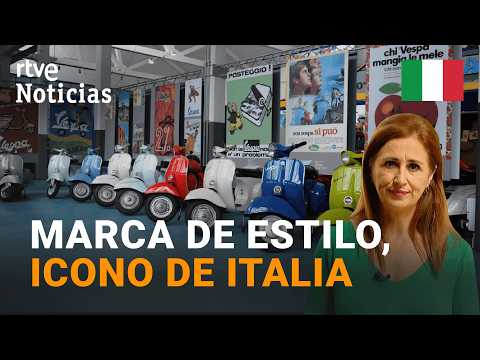 Vespa cumple 80 años como ícono cultural y estético italiano