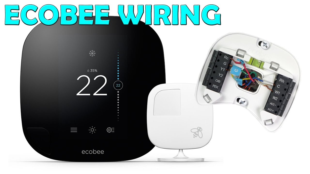 EcoBee Install, Wiring Tips (Skill level = 1 Beer) - YouTube