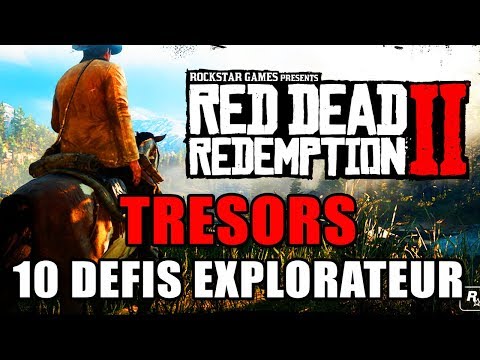 Vidéo: Red Dead Redemption 2 Monuments De Riches Emplacements De La Carte Au Trésor