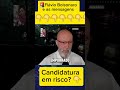 BOMBA: Mensagens de Flávio Bolsonaro colocam candidatura em risco? 💣💥 #shorts #noticias