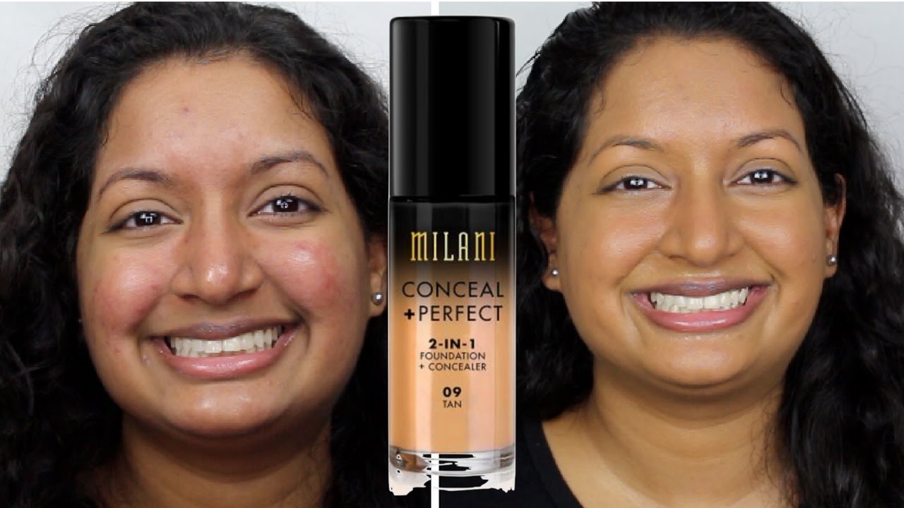 Miliani Conceal + Perfect 2-in-1 Foundation + Concealer ( 1 Week Wear Test) - YouTube