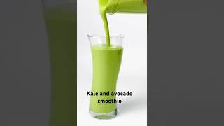 Kale and Avocado smoothie | Kale smoothie #shorts