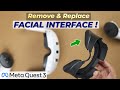 Meta Quest 3: How to Remove or Replace the Face Interface! [Face Pad]