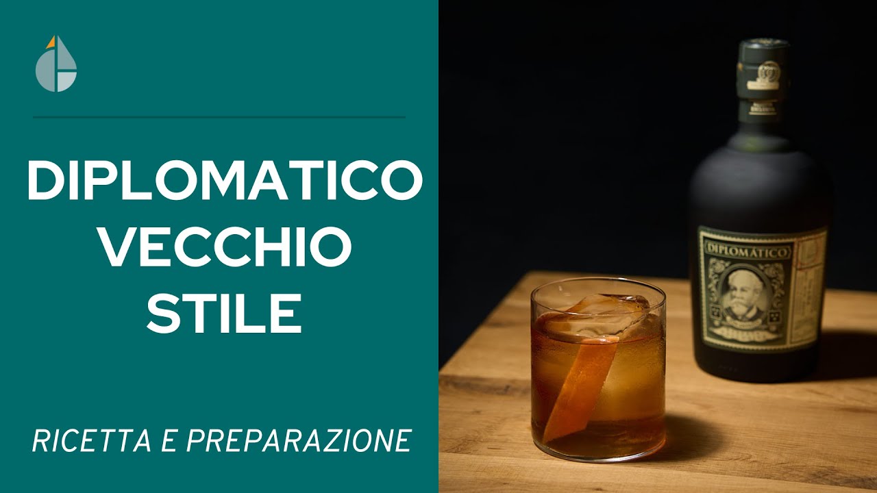 Diplomatico Vecchio stile: twist sull'Old Fashioned | Giovanni Ceccarelli - Cocktail Engineering