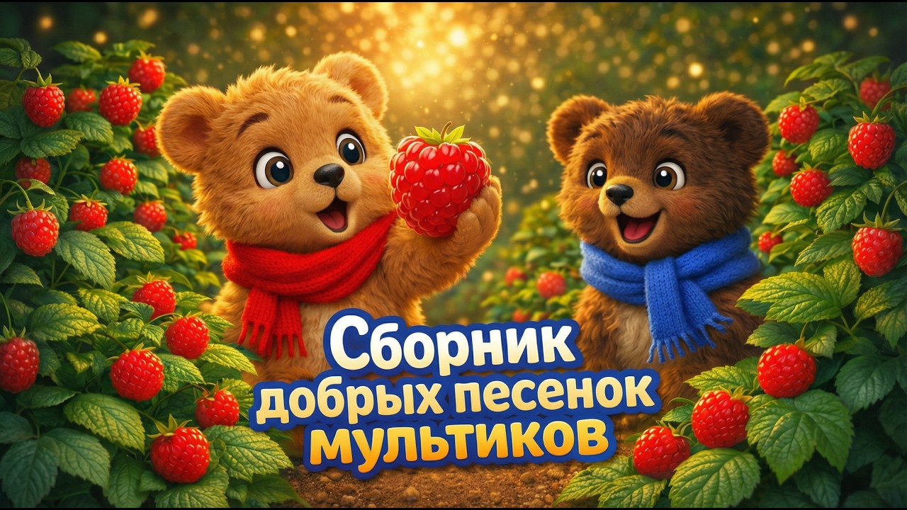 Сборник добрых песенок мультиков