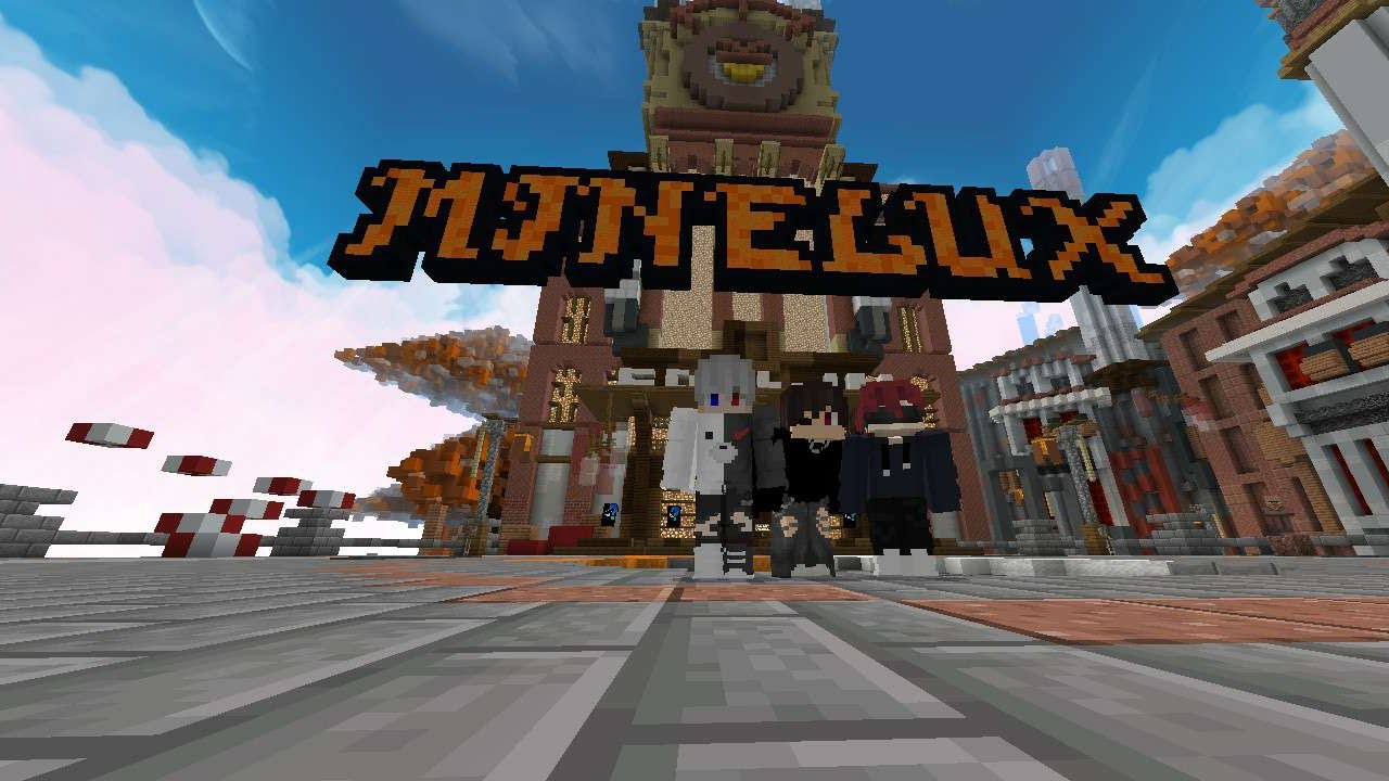 🔴 LIVE | Minecraft | main server Minelux sky blox part 2 [Beta] - YouTube