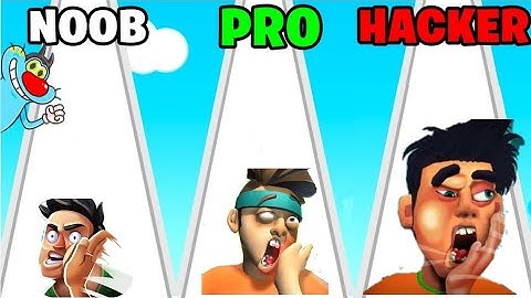 NOOB vs PRO vs HACKER vs God | Slap And Run | With Oggy And Jack | Noob Gaming |