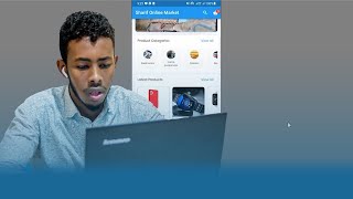 First Flutter app "E-Commerce system": Developed by: A.fitah sharif last project defense at SYD screenshot 3