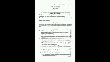 Class 12  Com.Math 2082 Board Exam Qus paper#maths #mathclass #neb